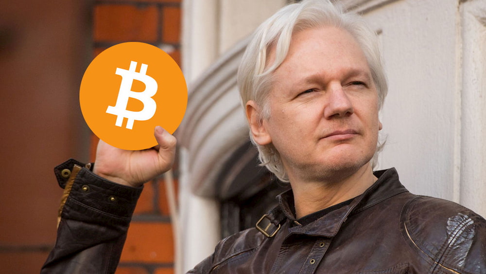 censura julian assange bitcoin