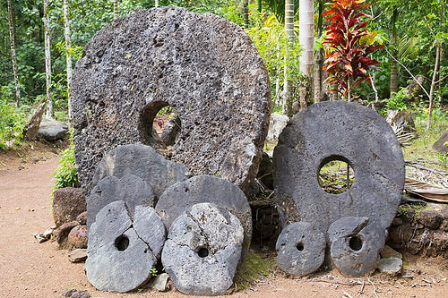 pedras de yap, que inspiraram a raiblocks agora conhecida como nano
