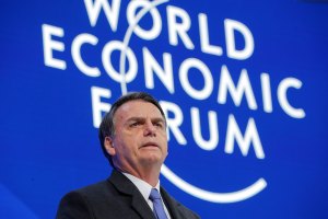 bolsonaro em davos