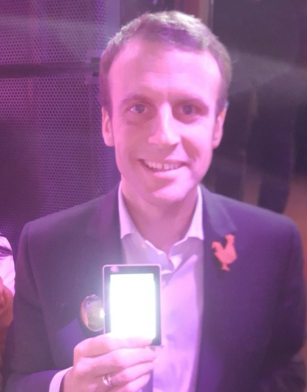 Macron ledger Blue