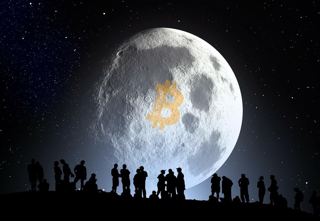 1 bitcoin to the moon