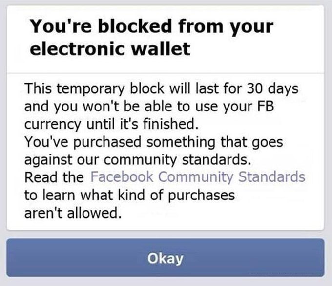 censura block libra facebook