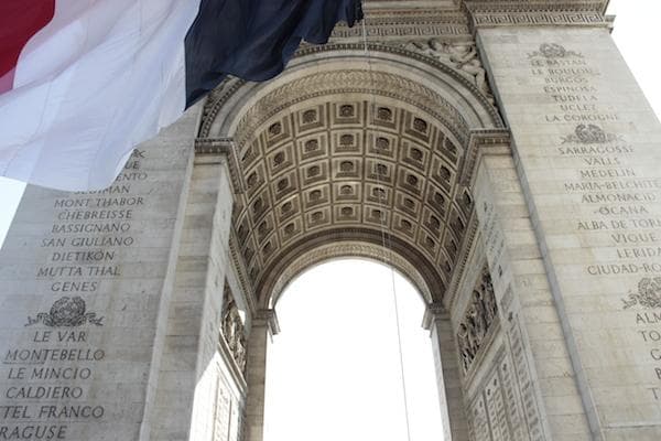 França arco do triunfo
