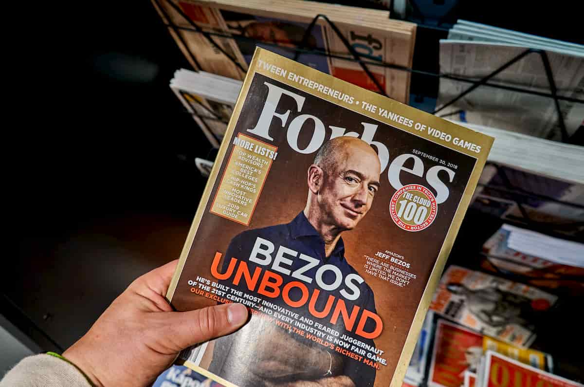 Jeff Bezos em Revista Forbes