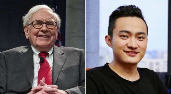 Warren Buffet e Justin Sun