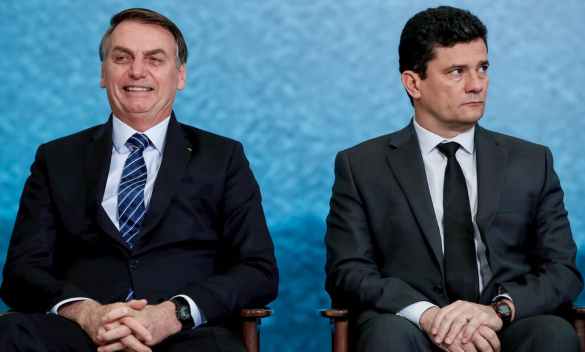 Jair Bolsonaro e Sérgio Moro
