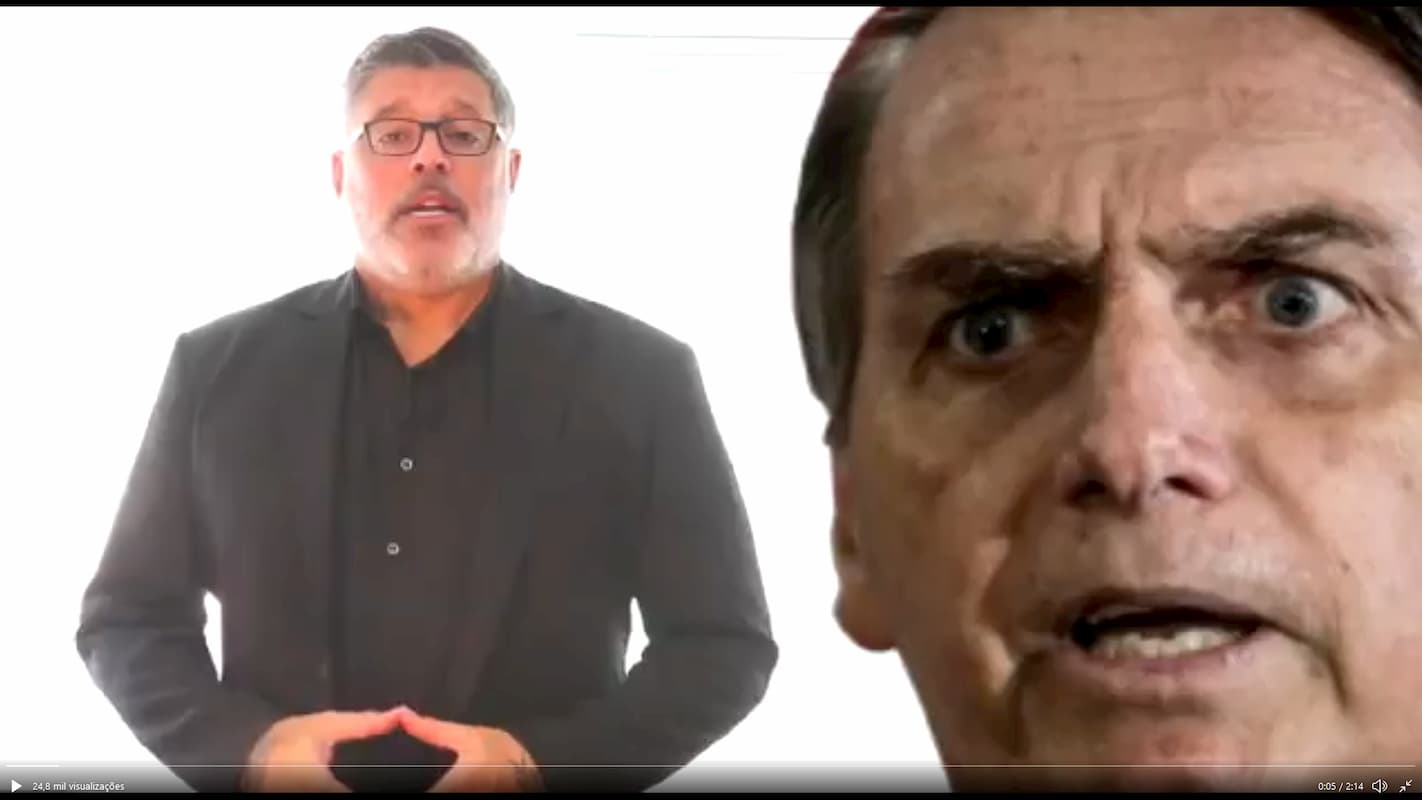 Alexandre Frota critica Bolsonaro