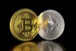 Bitcoin og Ethereum valuta