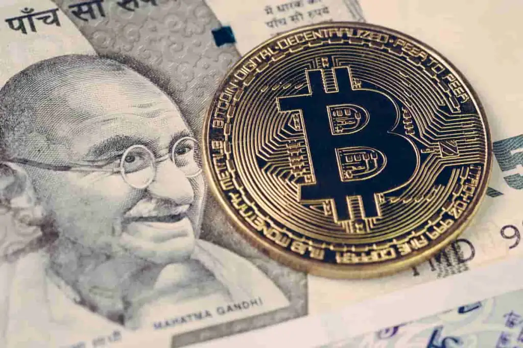 Bitcoin India Gandhi