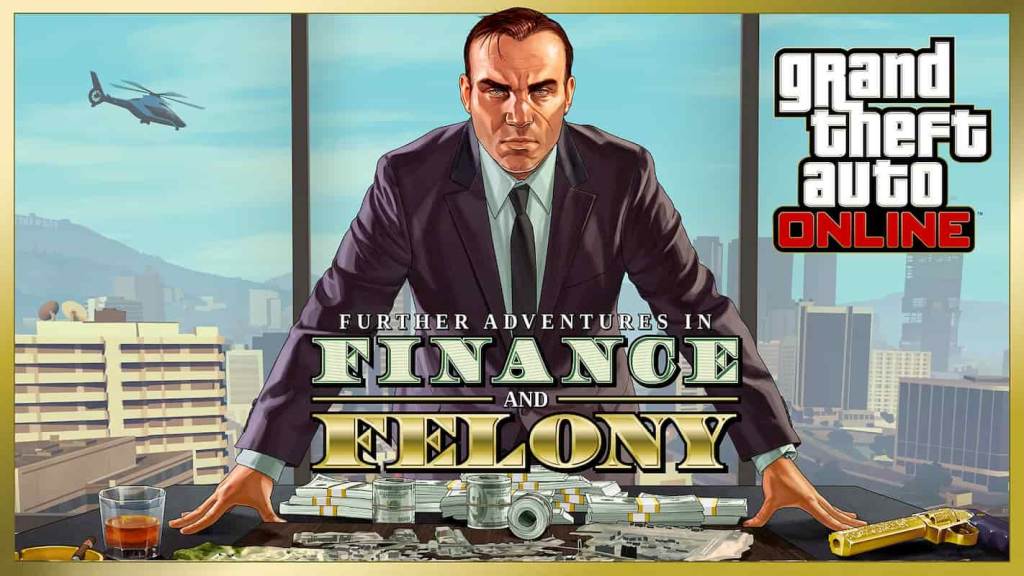 GTA Online: Arte da atualização Finanças e Crimes