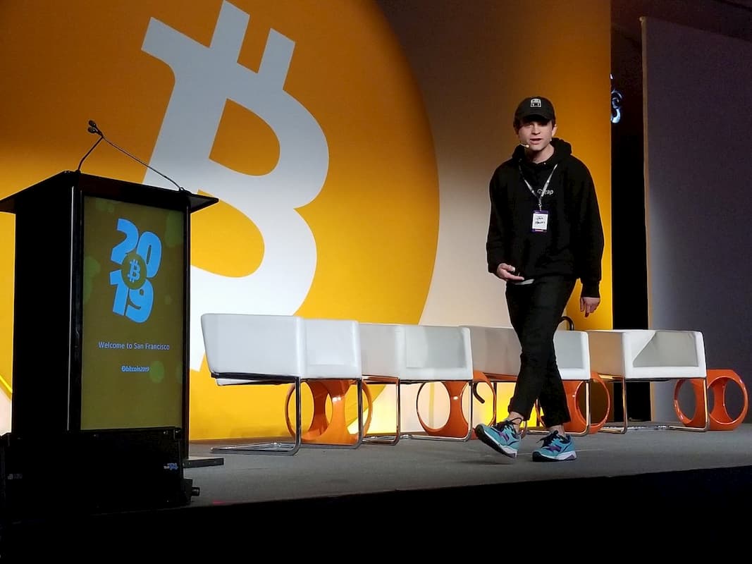 Jack Mallers da Zap palestrando sobre Bitcoin