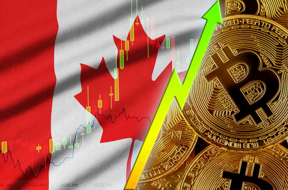 Alta histórica do Bitcoin no Canadá