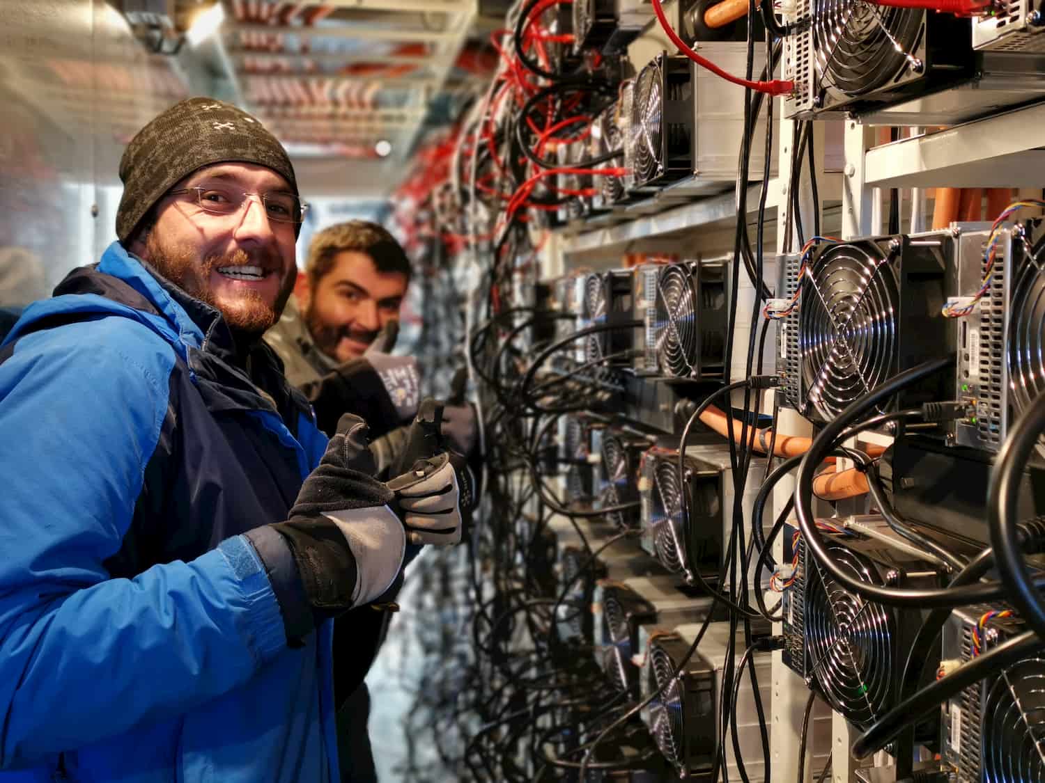 Mineradores de Bitcoin na Suécia