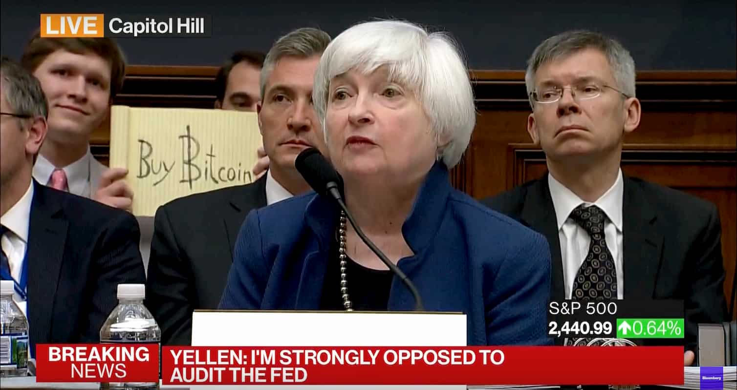 Buy Bitcoin - Janet Yellen