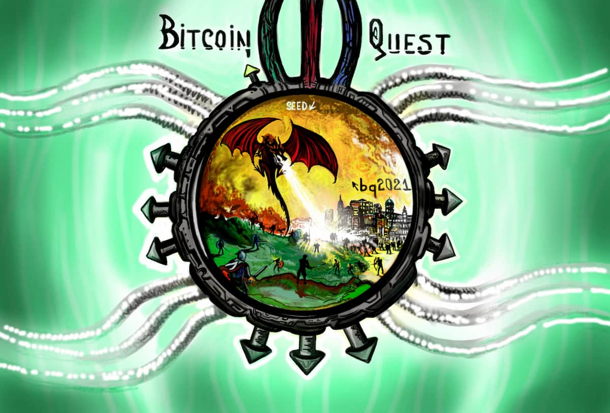 Bitcoin Quest, jogo com bitcoins em desenhos