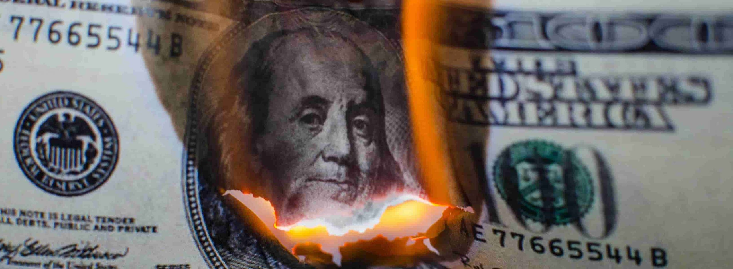 Dólar queimando