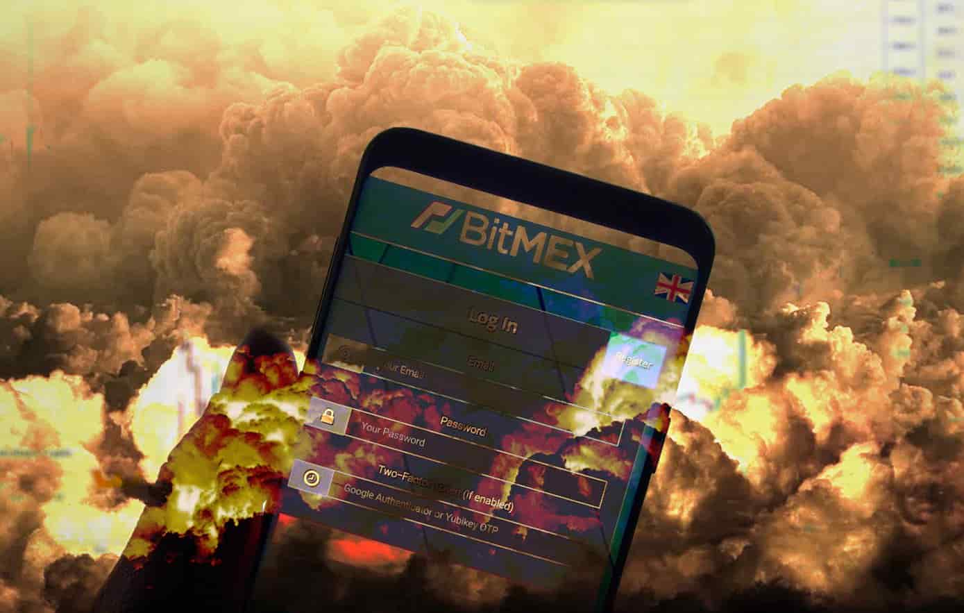 Bitmex explodindo