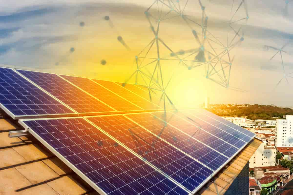 Energia solar blockchain
