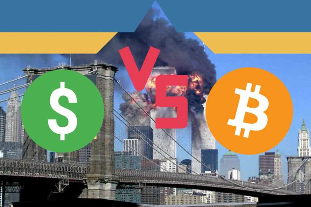 Como o dólar influencia o Bitcoin: após a queda das torres, moeda perde hegemonia