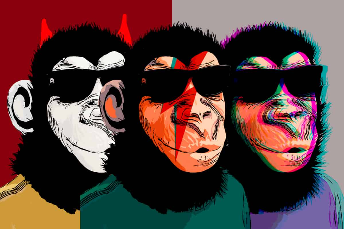 NFTs para caridade: Criador do Monkey Stocks lança coleção de arte social