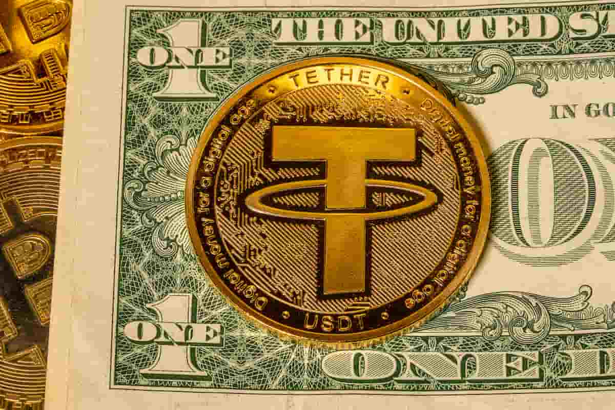 Tether e dólar americano