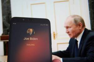 Ligação de Joe Biden para Vladmir Putin