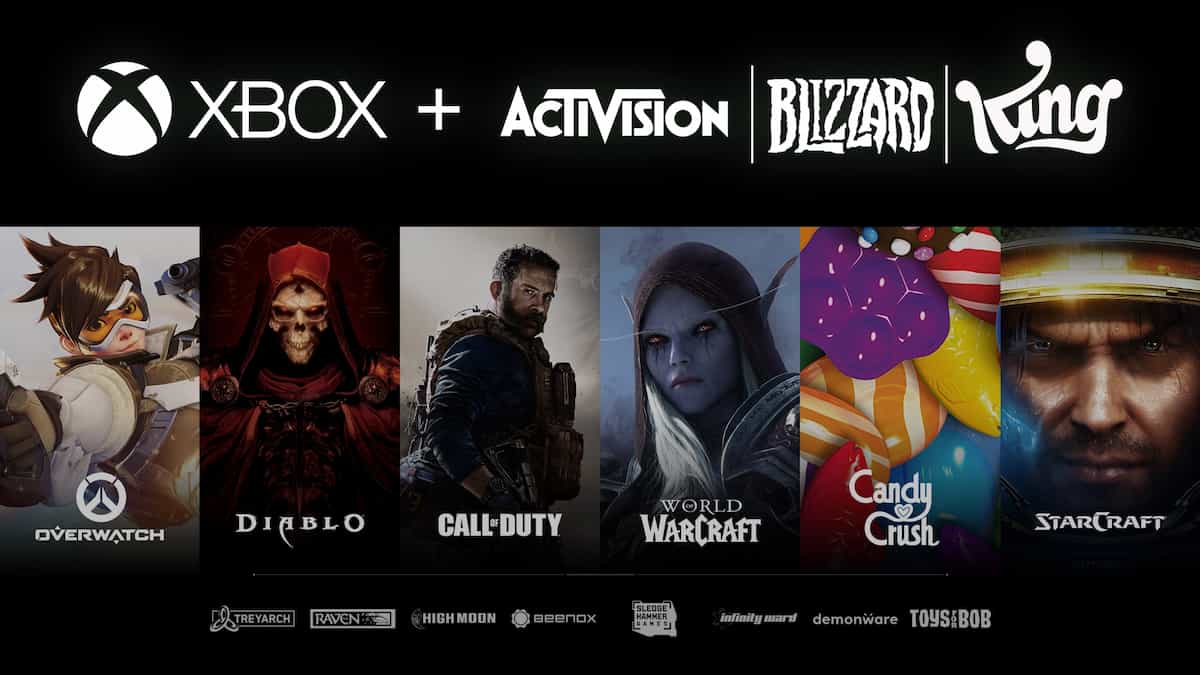 Anúncio Aquisição Microsoft Activision