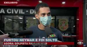 Golpista que roubou Neymar