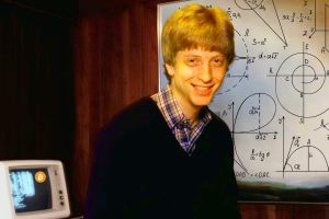 Milionário que nem o Bill Gates