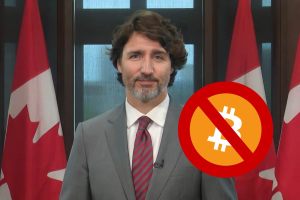 Justin Trudeau e bitcoin