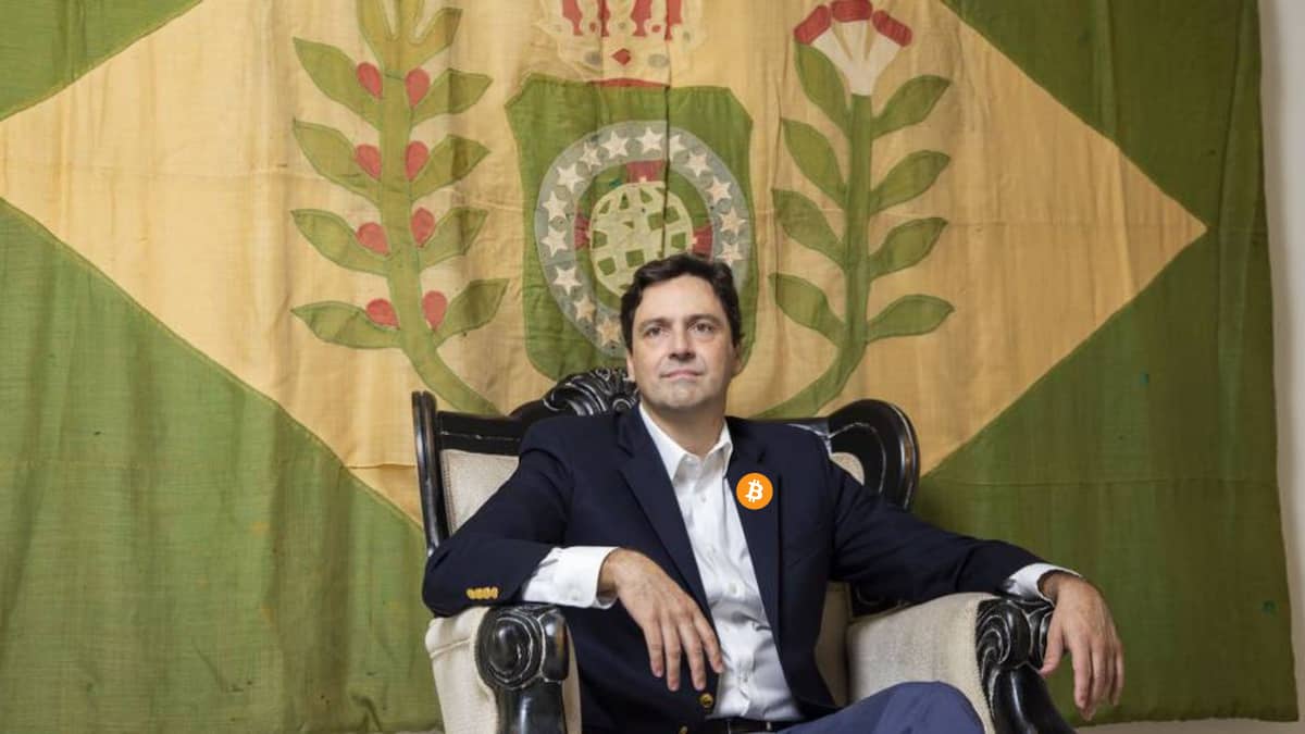 Bitcoin deveria competir com o real, sugere deputado “Príncipe do Brasil” em nova Constituição Libertadora