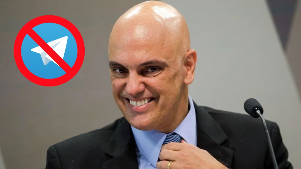 Ministro Alexandre de Moraes ordena bloqueio do Telegram no Brasil, veja alternativas do mercado cripto