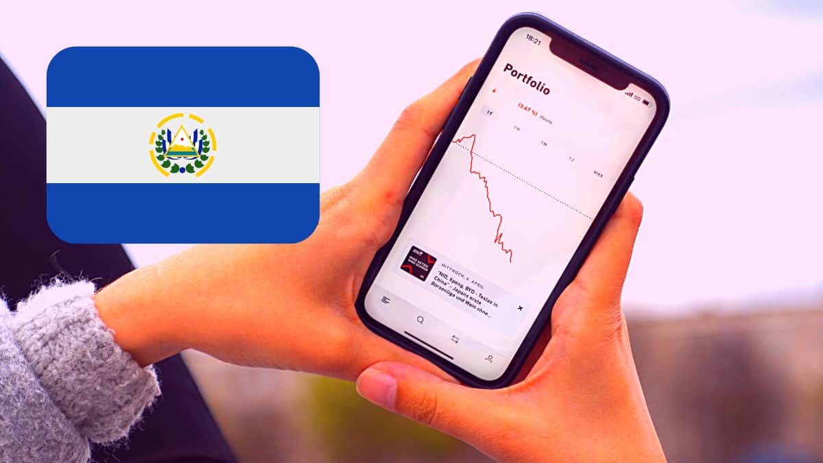 Carteira de El Salvador com perdas em Bitcoin