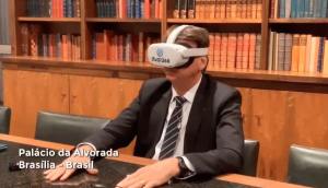 Bolsonaro no metaverso.