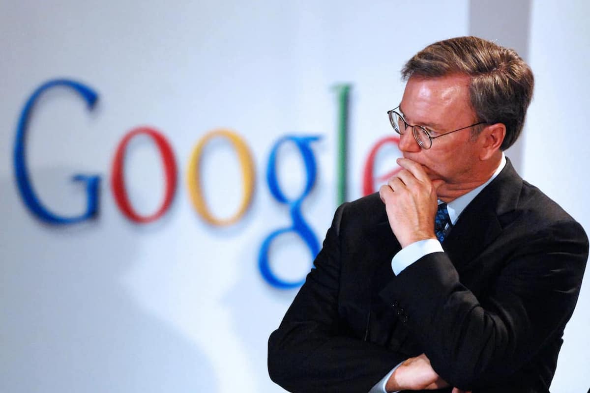 Eric Schmidt, ex-CEO do Google.