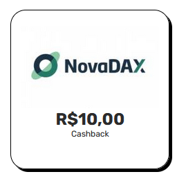 Promoção da NovaDAX com o Coingoback