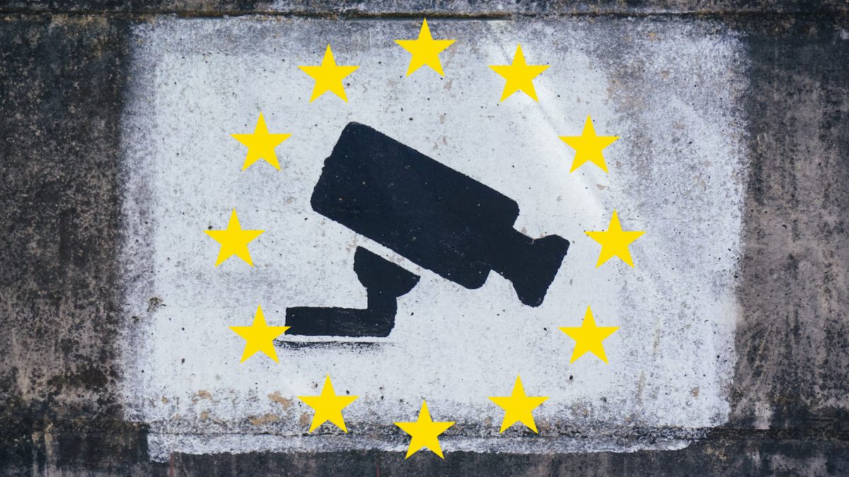 Câmera de vigilância - União Europeia contra moedas de privacidade
