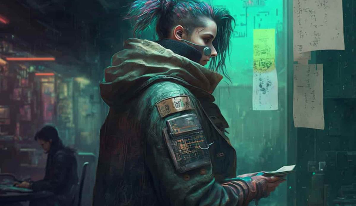 Cypherpunk com dinheiro na mão