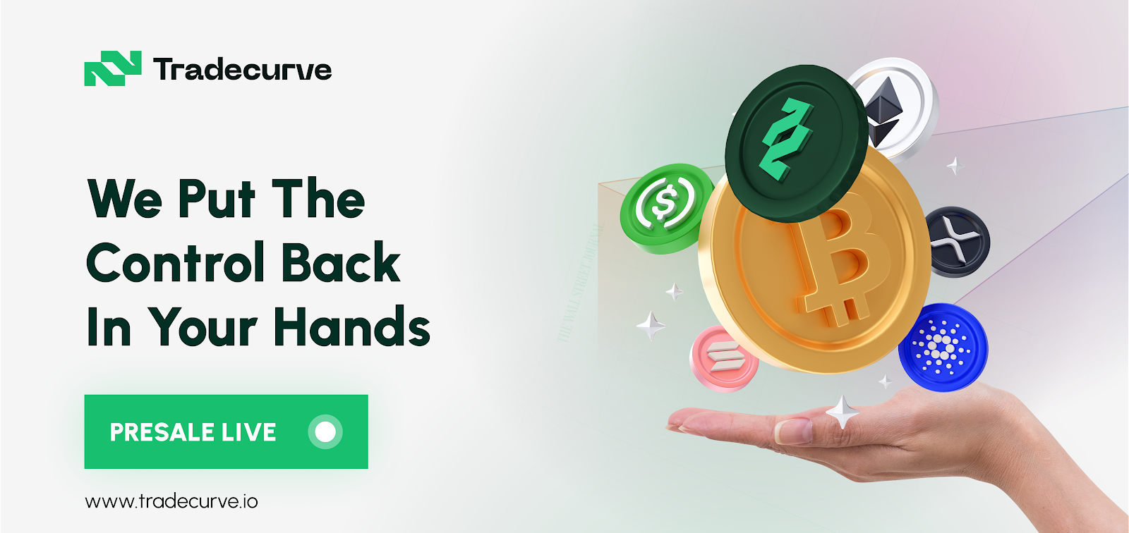 Com quedas nos tokens de Solana e Huobi, traders preferem a Tradecurve visando ganhos