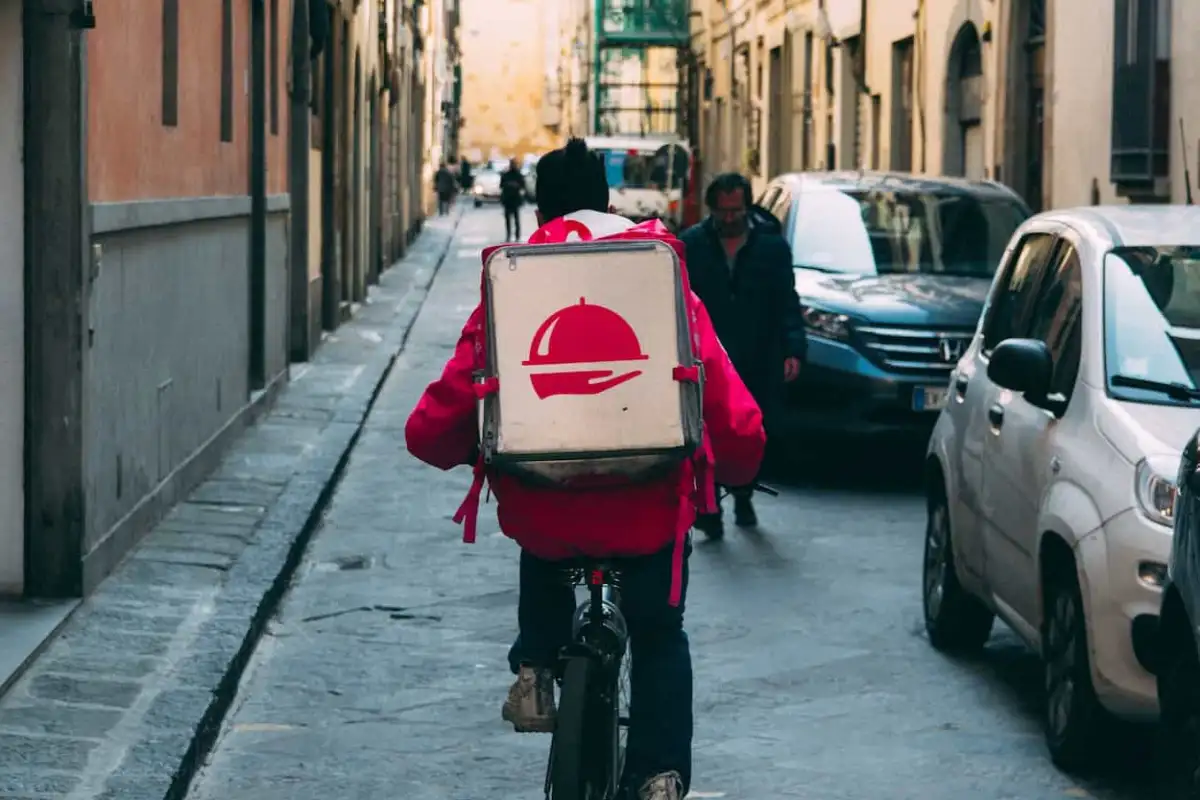 Delivery de bike