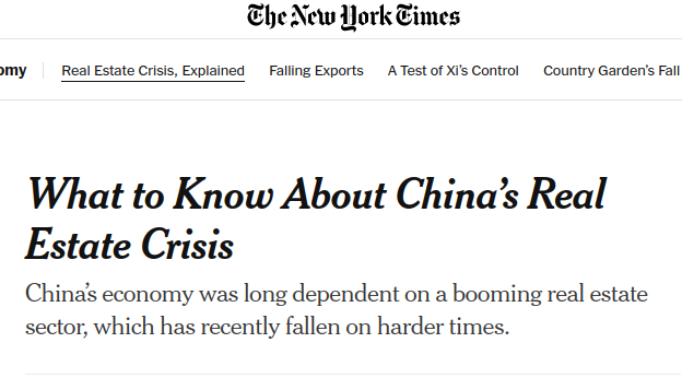 Crise na China