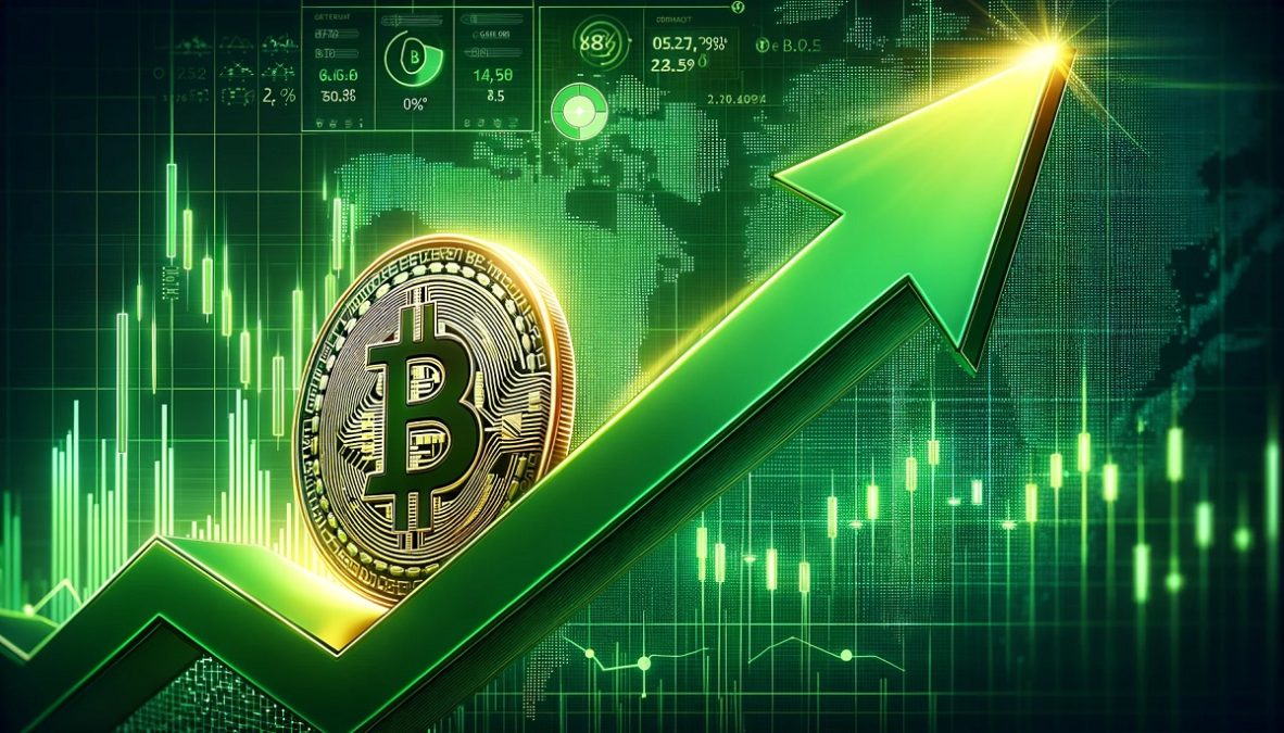 Bitcoin encosta nos US$ 55 mil e fica mais perto de bater novo recorde de preço