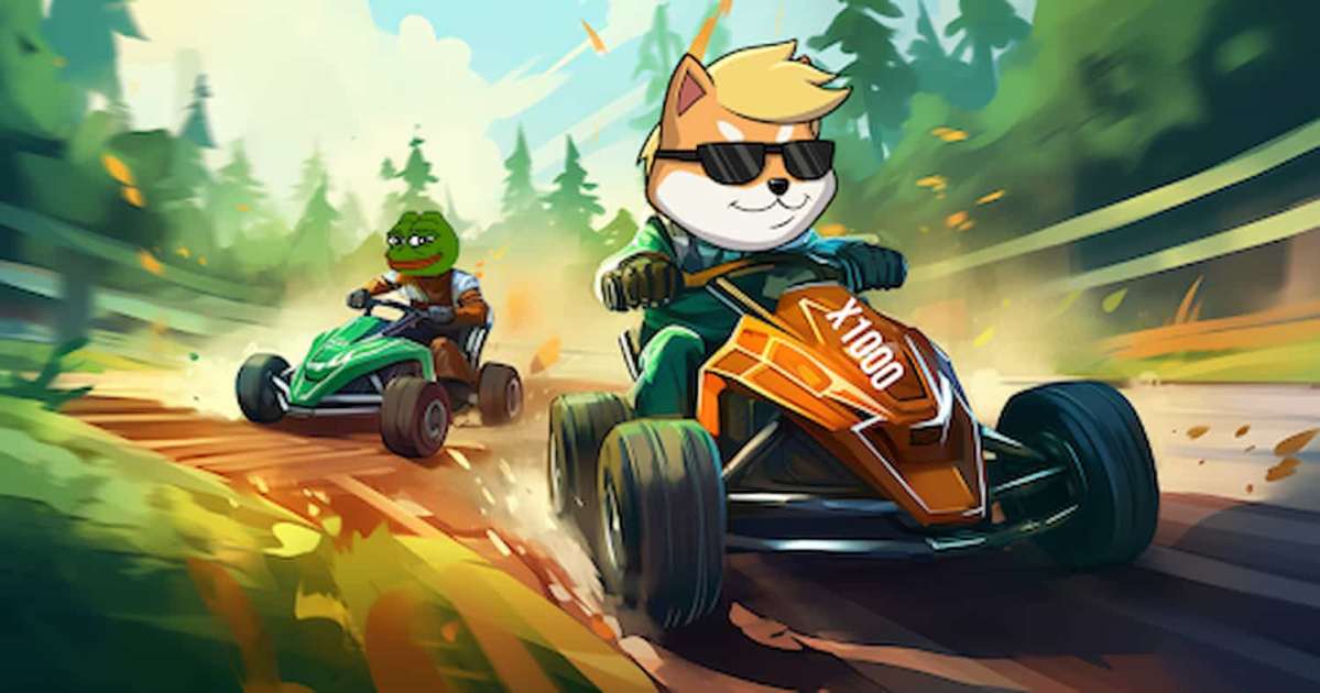 Memecoin e Pepe disputando em kards