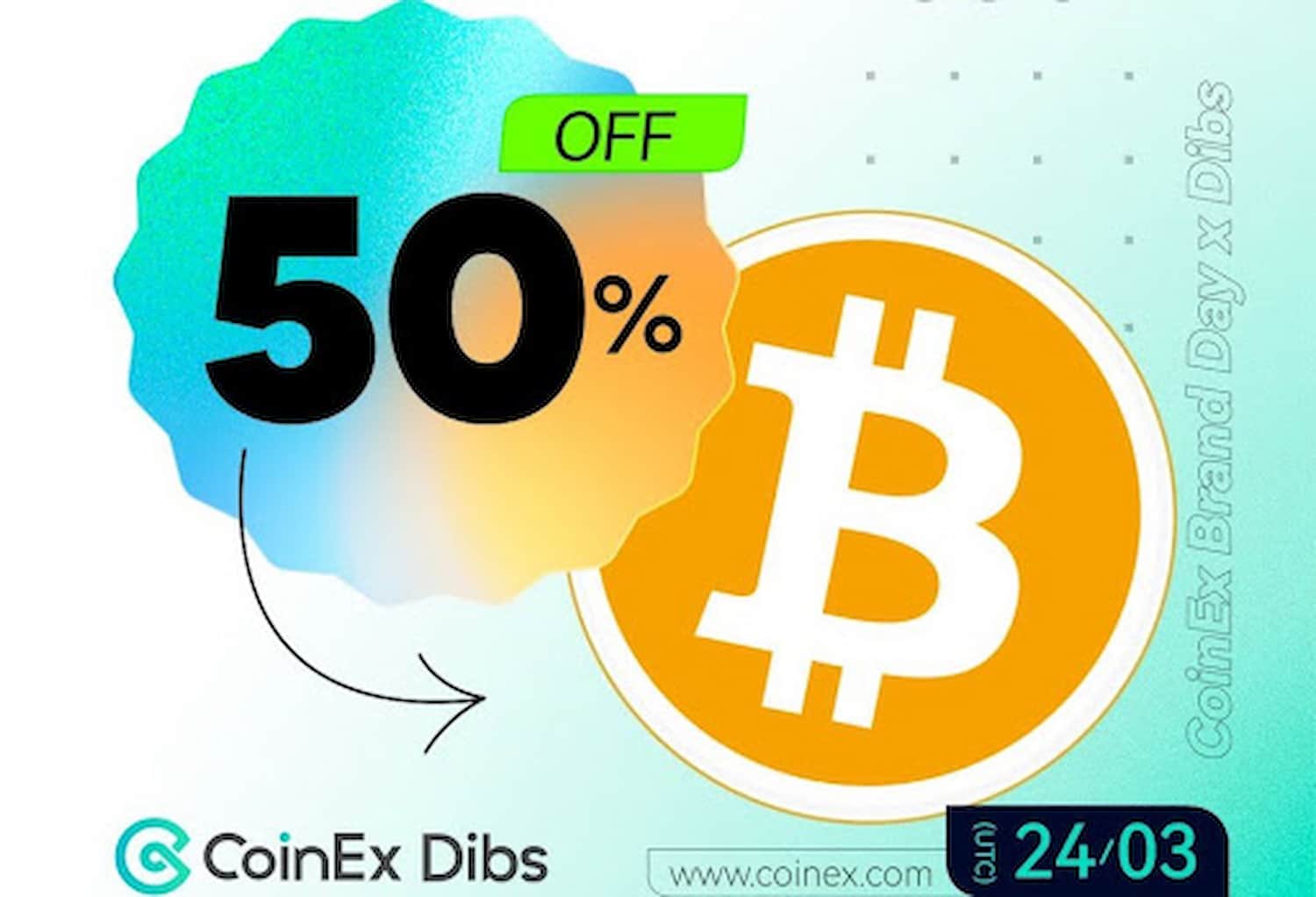 3º CoinEx Day: Compre BTC com 50% de desconto！