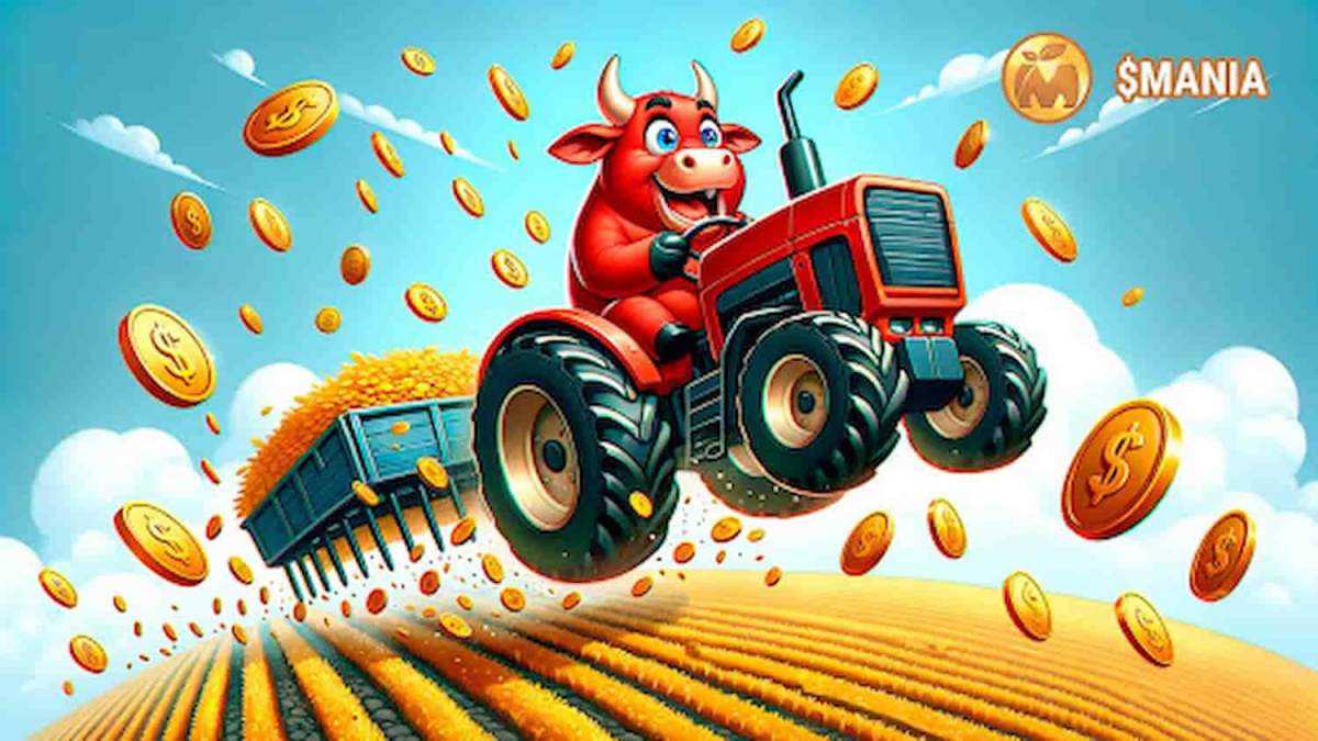 Touro do ScapeMania em um trator