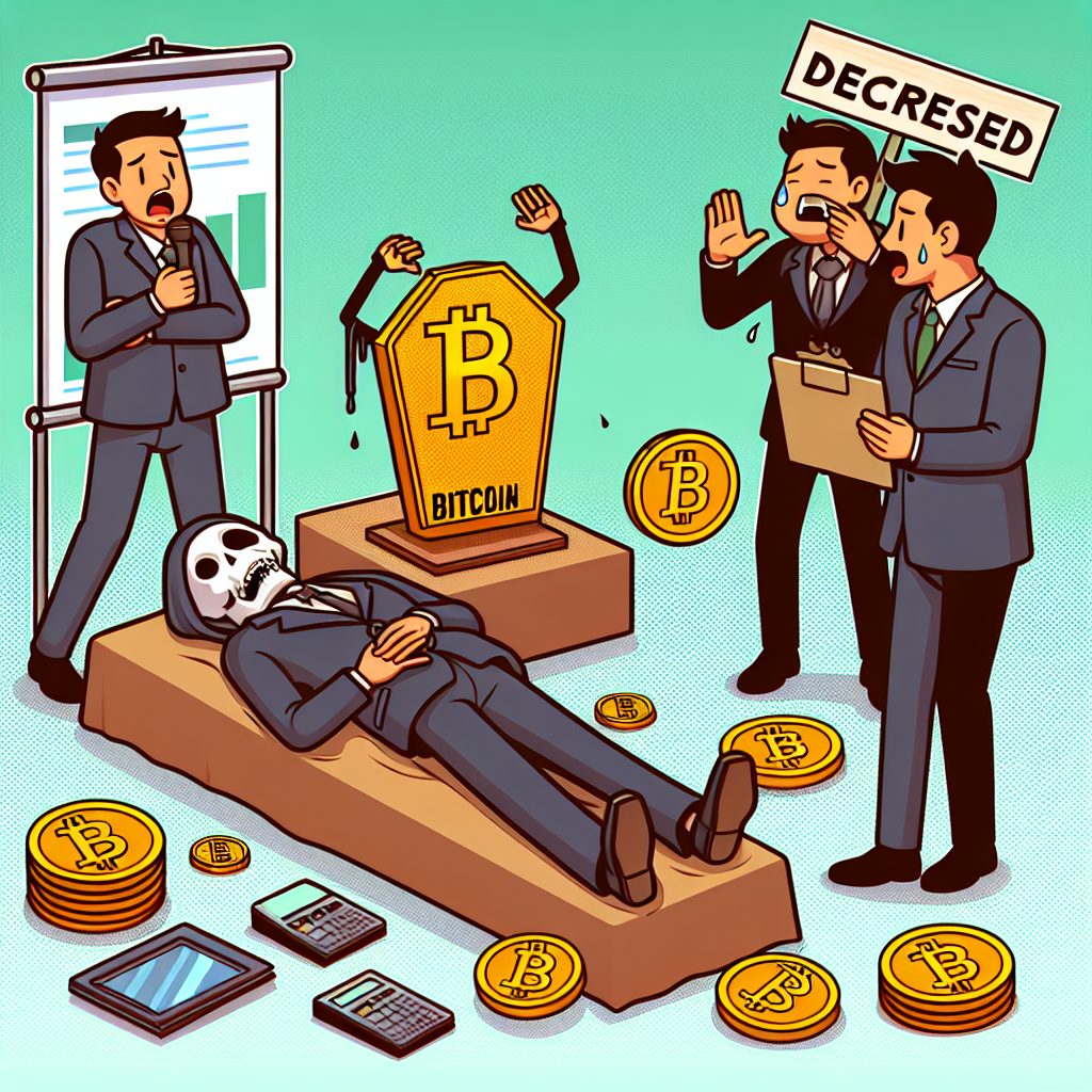 ‘Aja como se estivesse morto com seu Bitcoin e não venda nada’, diz executivo