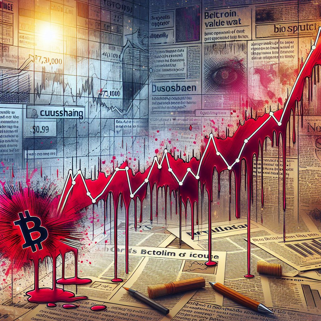 Bitcoin ETFs sangram por uma semana consecutiva   O preço pode recuperar para US $ 73.000?