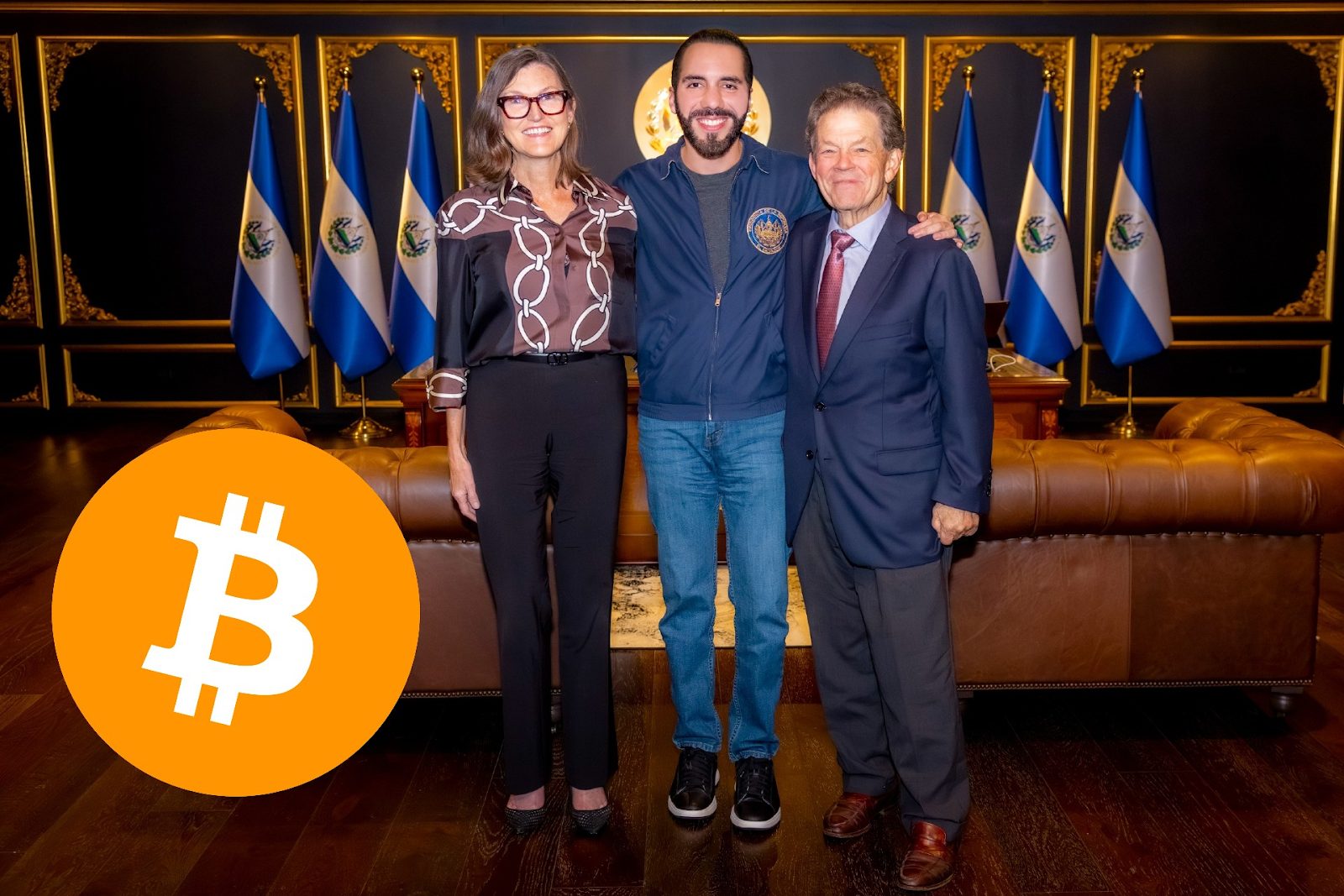 PIB de El Salvador deve crescer 10x em 5 anos com adoção de Bitcoin e IA, afirma Cathie Wood