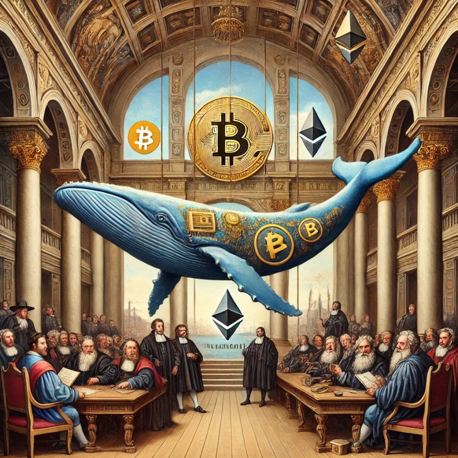 baleia de criptomoedas