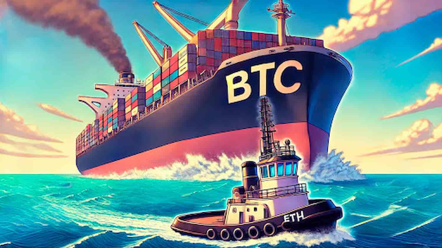 Por que a ETH está atrás do BTC: principais percepções